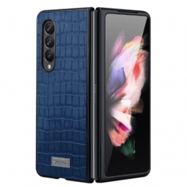 Skal Samsung Galaxy Z Fold 3 5G Stil Krokodilläder Sulada