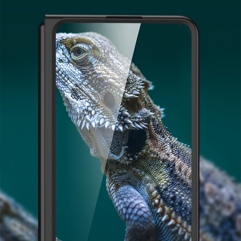 Skal Samsung Galaxy Z Fold 3 5G Strukturerad Baksida Och Skärmskydd Gkk