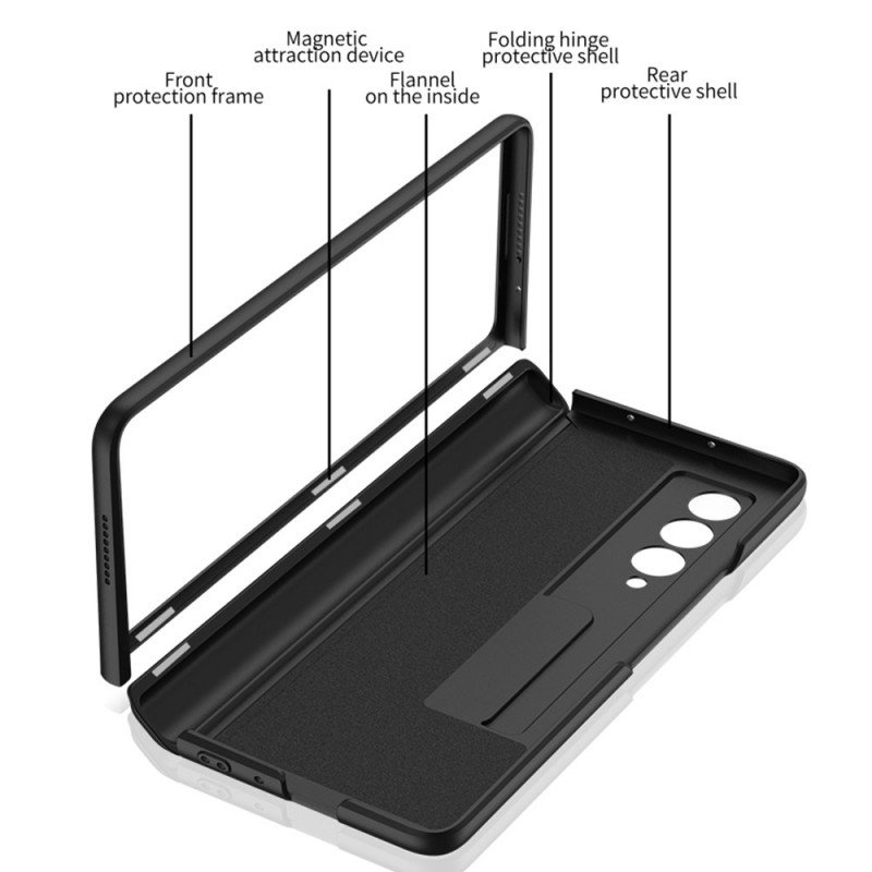 Skal Samsung Galaxy Z Fold 3 5G Styvt Plaststöd Gkk