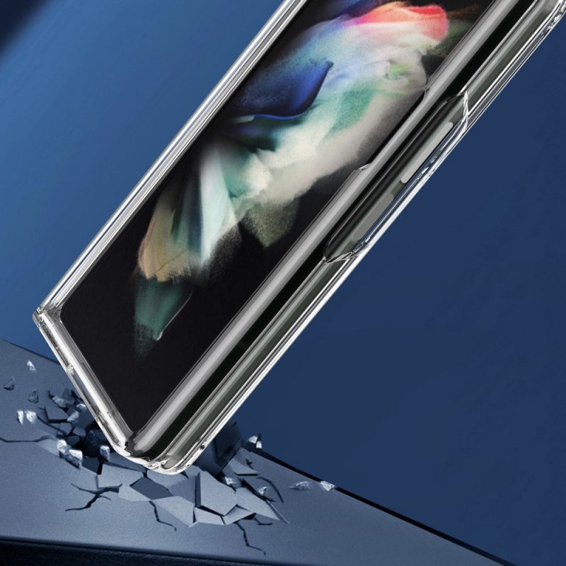 Skal Samsung Galaxy Z Fold 3 5G Transparenta Färgade Kanter