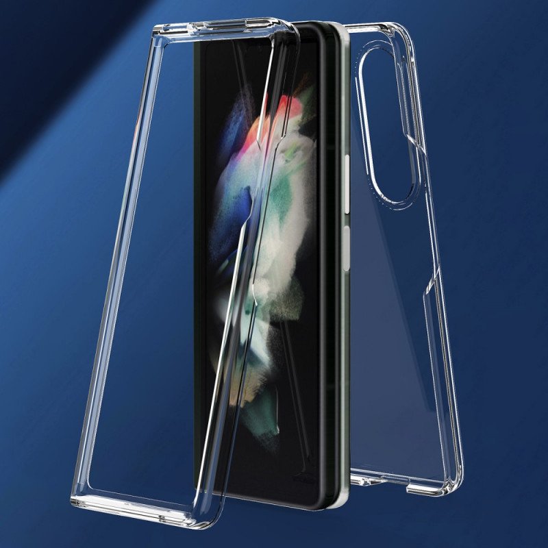 Skal Samsung Galaxy Z Fold 3 5G Transparenta Färgade Kanter