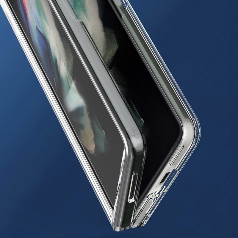 Skal Samsung Galaxy Z Fold 3 5G Transparenta Färgade Kanter