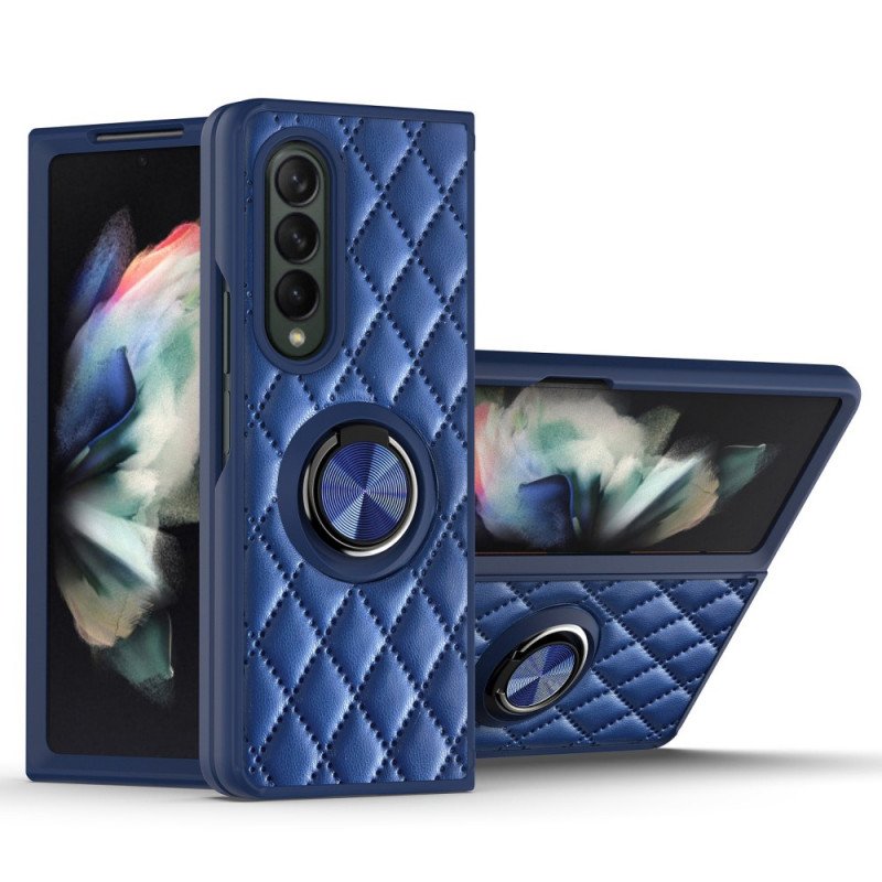 Skal Samsung Galaxy Z Fold 3 5G Vadderad Med Ring-support