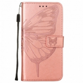 Fodral Xiaomi Mi 11i 5G Butterfly Design Med Lanyard