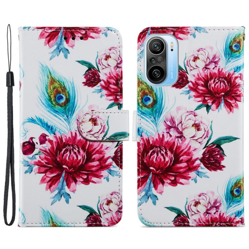 Fodral Xiaomi Mi 11i 5G Intensiva Blommor