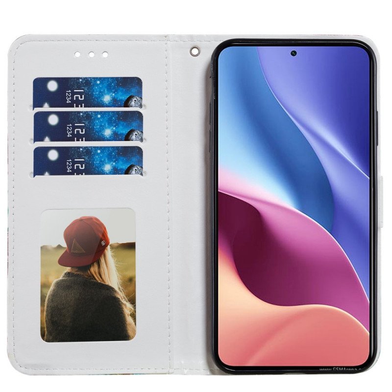 Folio-fodral Xiaomi Mi 11i 5G Flera Ananas