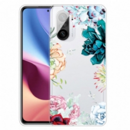 Mobilskal Xiaomi Mi 11i 5G Sömlös Akvarell Blommor