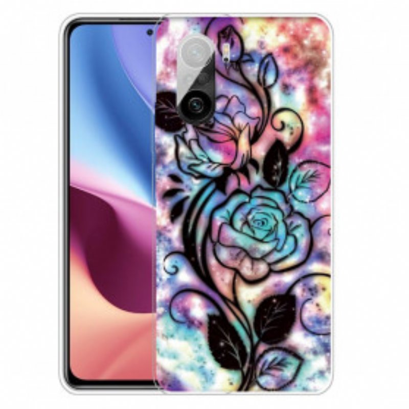 Skal Xiaomi Mi 11i 5G Grafisk Blomma