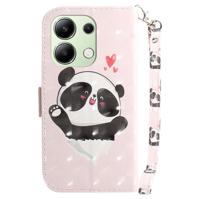 Fodral Xiaomi Redmi Note 13 4g Panda Love Med Rem