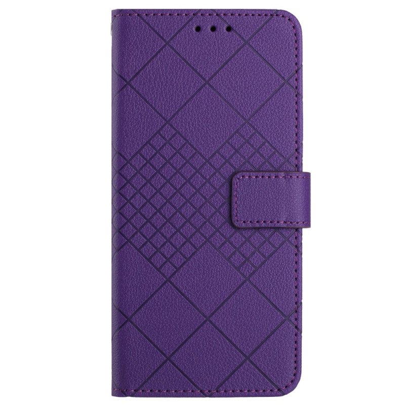 Fodral Xiaomi Redmi Note 13 4g Strappy Diamond Mönster