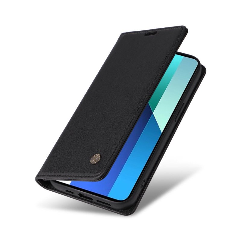 Folio-fodral För Xiaomi Redmi Note 13 4g Läderimitationyikatu