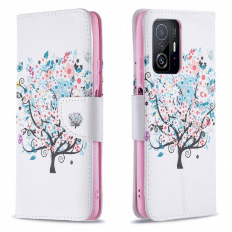 Fodral Xiaomi 11T / 11T Pro Blommande Träd