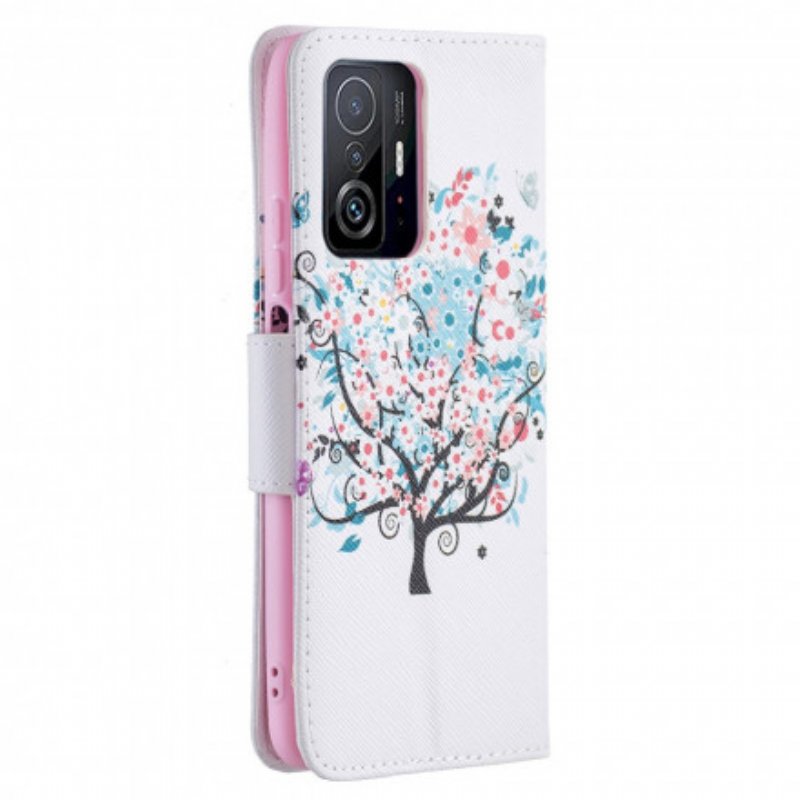 Fodral Xiaomi 11T / 11T Pro Blommande Träd