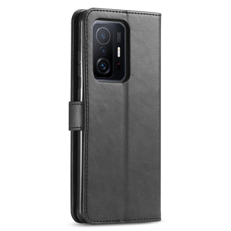 Fodral Xiaomi 11T / 11T Pro Lc.imeeke Lädereffekt