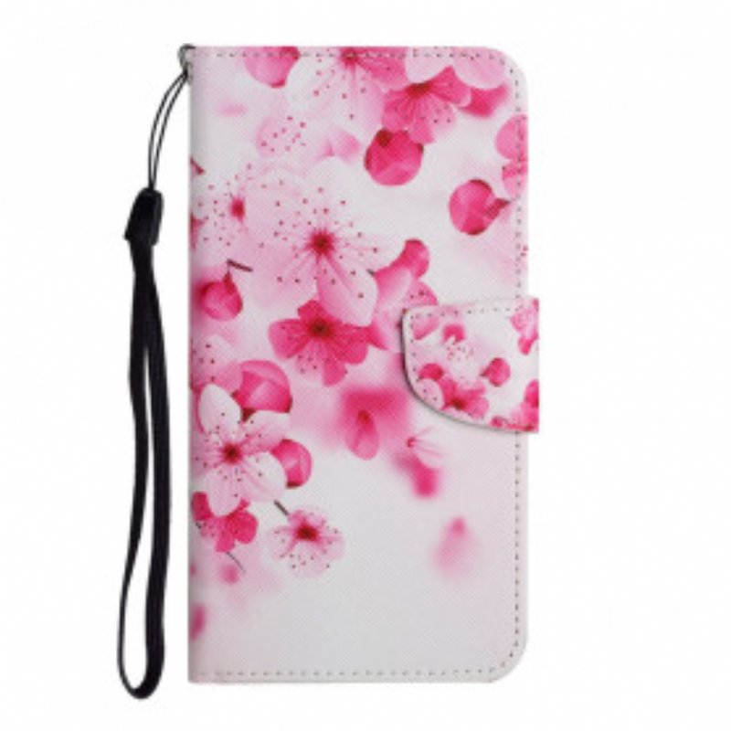 Fodral Xiaomi 11T / 11T Pro Rosa Blommor