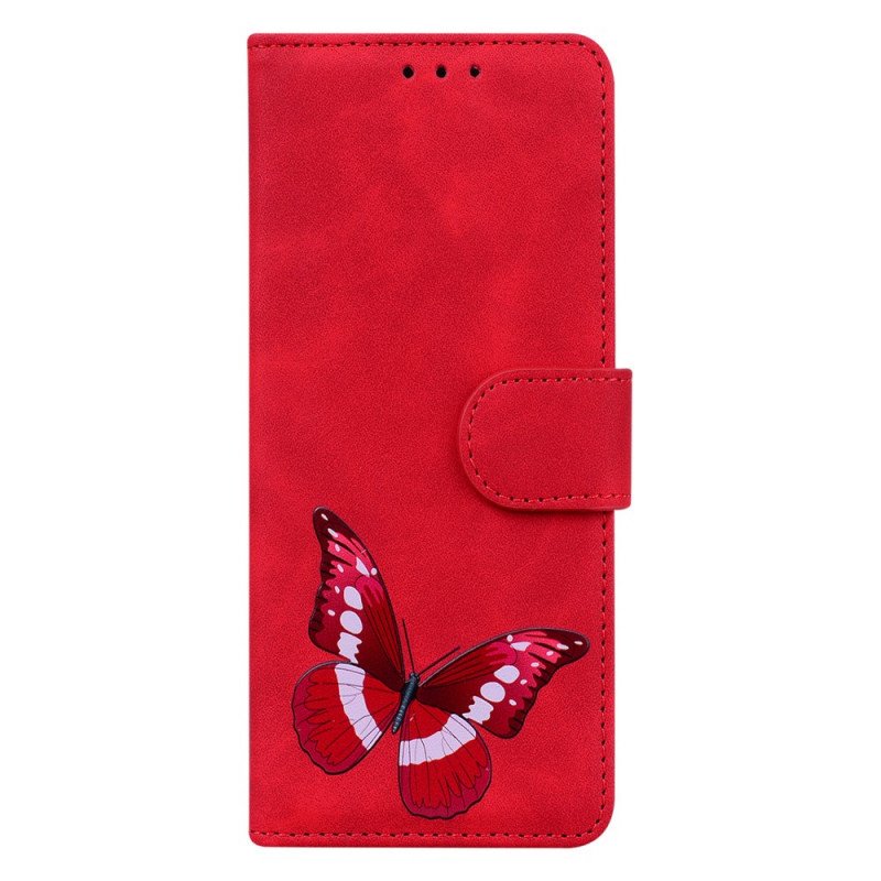 Fodral Xiaomi 11T / 11T Pro Skin-touch Butterfly