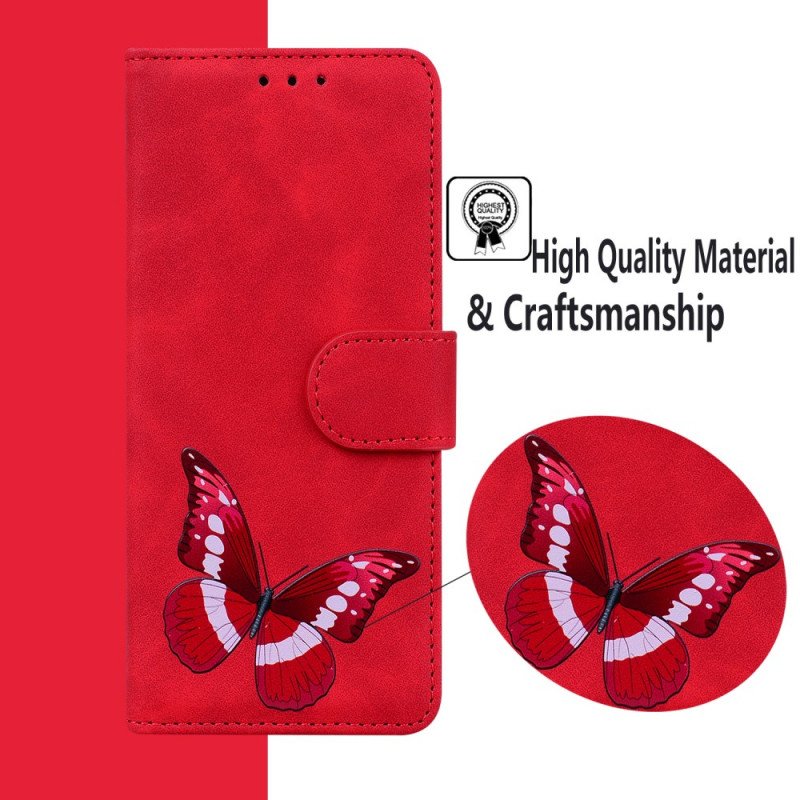 Fodral Xiaomi 11T / 11T Pro Skin-touch Butterfly