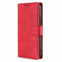 Fodral Xiaomi 11T / 11T Pro Skin-touch Crocodile