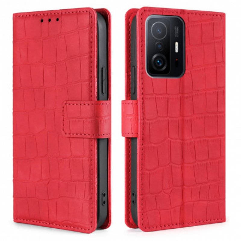 Fodral Xiaomi 11T / 11T Pro Skin-touch Crocodile