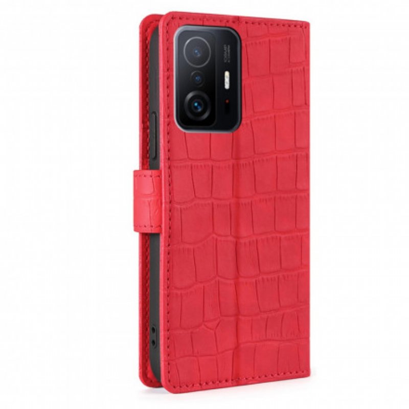 Fodral Xiaomi 11T / 11T Pro Skin-touch Crocodile