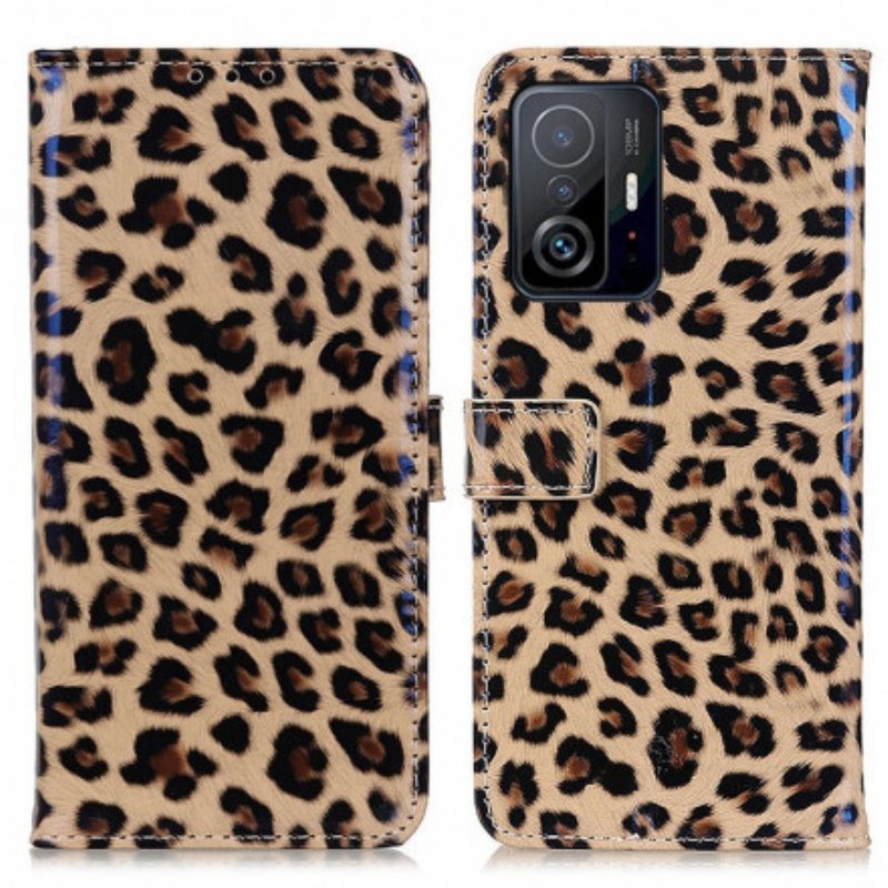 Fodral Xiaomi 11T / 11T Pro Vanlig Leopard