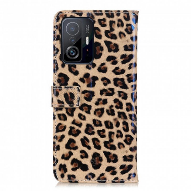 Fodral Xiaomi 11T / 11T Pro Vanlig Leopard