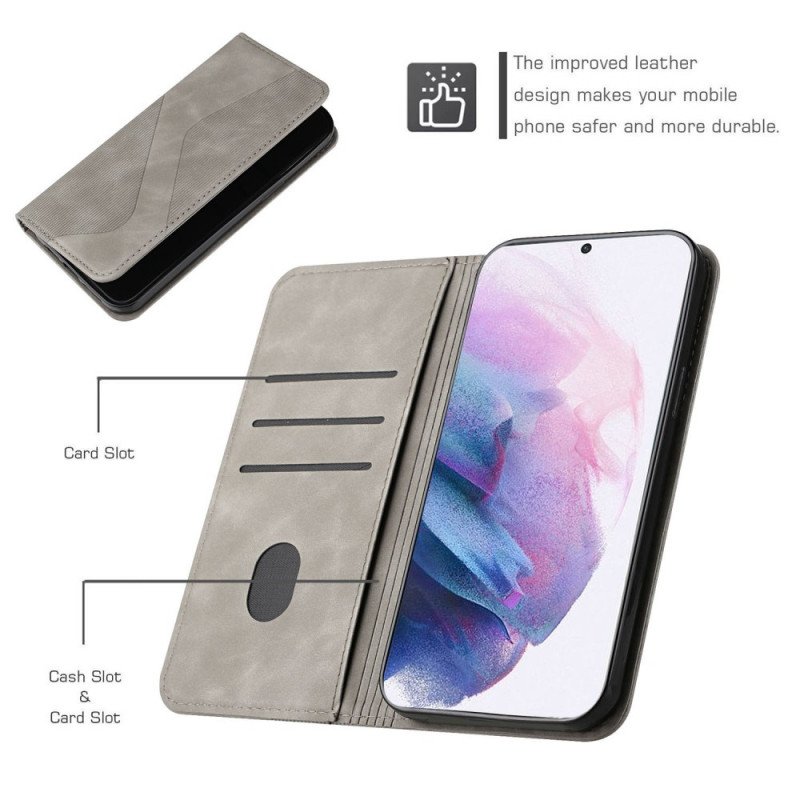 Folio-fodral Xiaomi 11T / 11T Pro Läderfodral Läderstil S-design