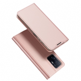 Folio-fodral Xiaomi 11T / 11T Pro Läderfodral Skin Pro Dux Ducis