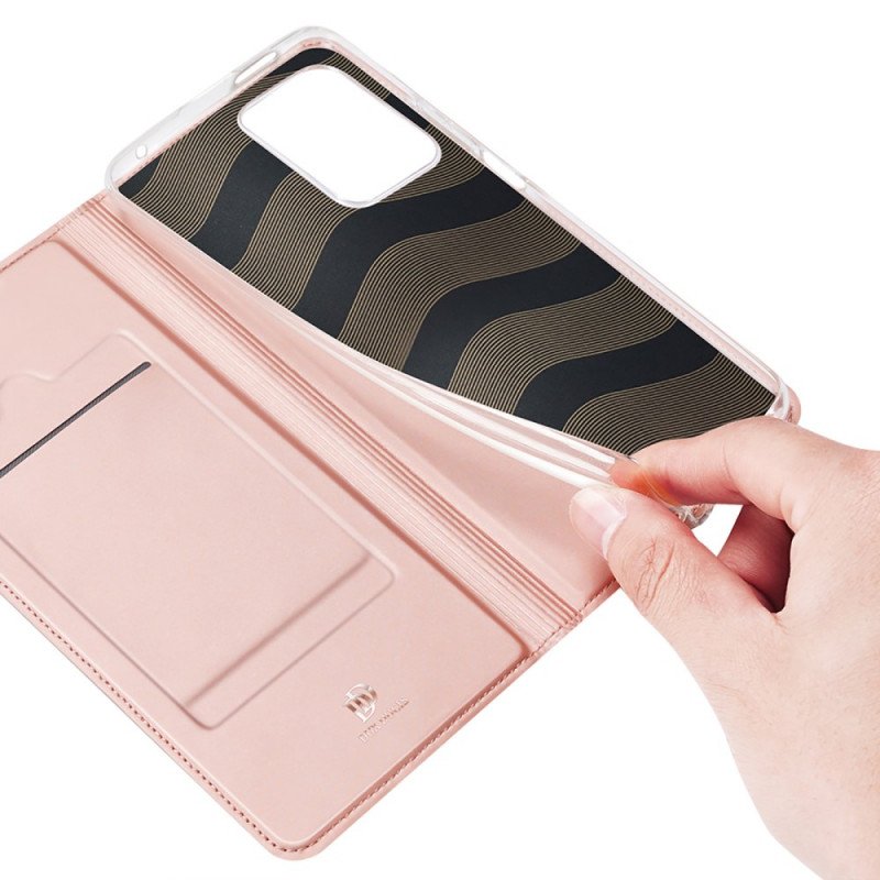 Folio-fodral Xiaomi 11T / 11T Pro Läderfodral Skin Pro Dux Ducis