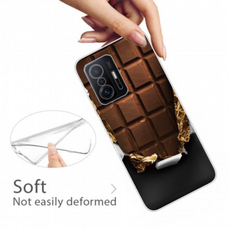 Skal Xiaomi 11T / 11T Pro Flexibel Choklad