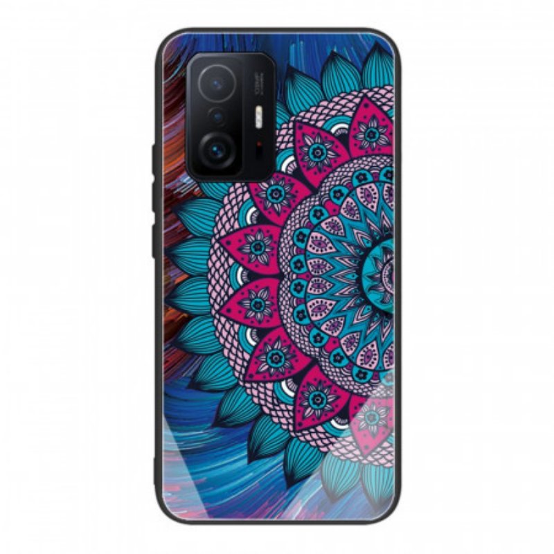 Skal Xiaomi 11T / 11T Pro Mandala Härdat Glas