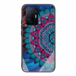 Skal Xiaomi 11T / 11T Pro Mandala Härdat Glas