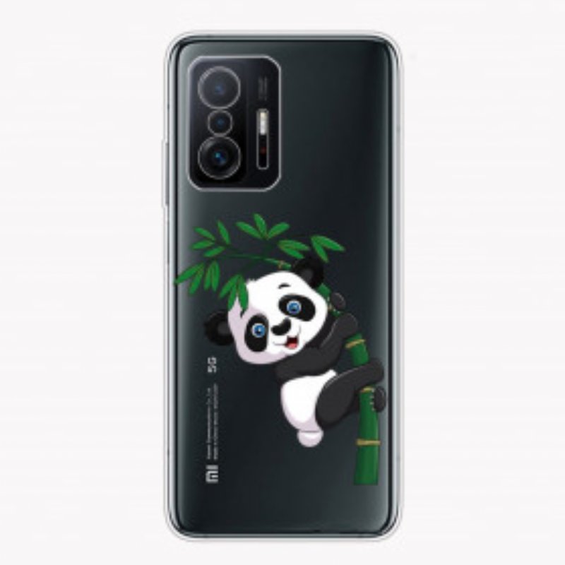 Skal Xiaomi 11T / 11T Pro Sömlös Panda På Bambu