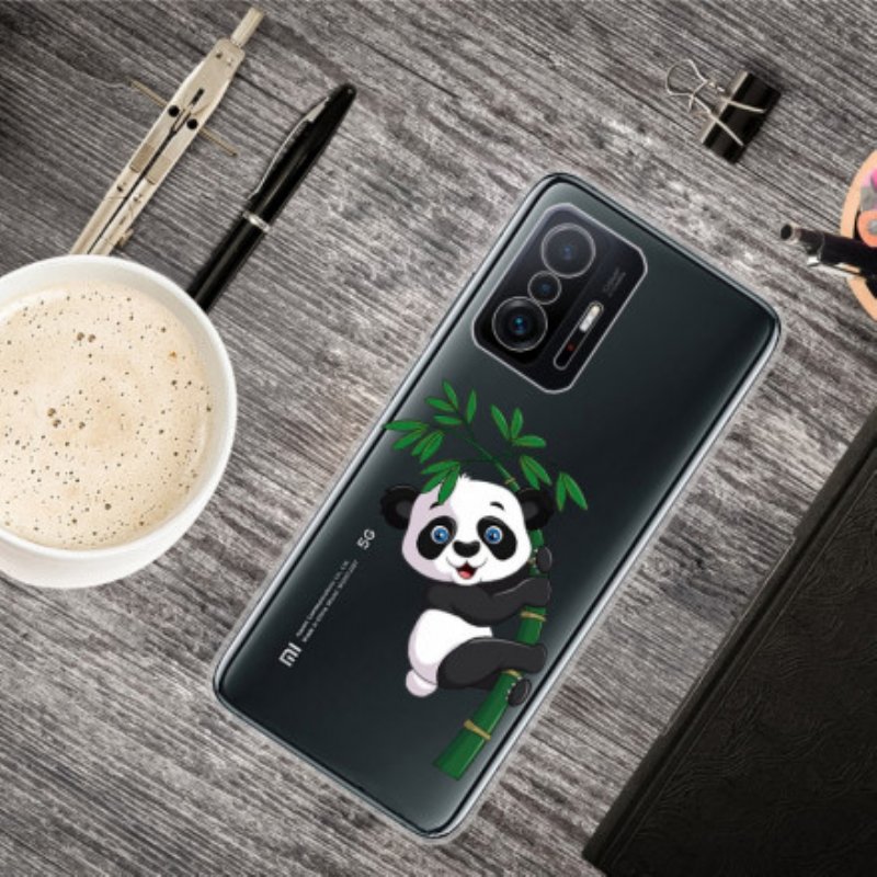 Skal Xiaomi 11T / 11T Pro Sömlös Panda På Bambu