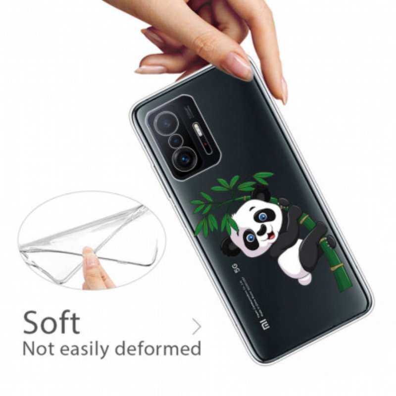 Skal Xiaomi 11T / 11T Pro Sömlös Panda På Bambu