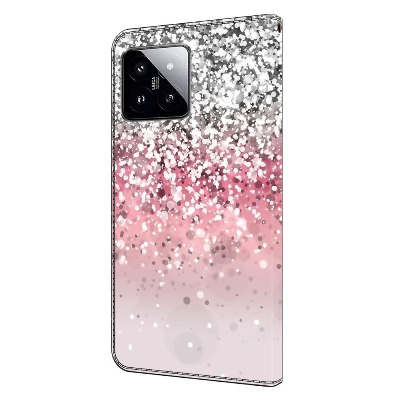 Fodral Xiaomi 14 Gradient Glitter