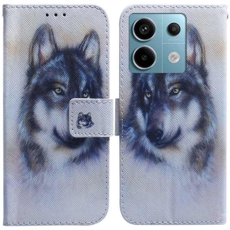 Fodral Xiaomi Redmi Note 13 Pro 5g Akvarellhund