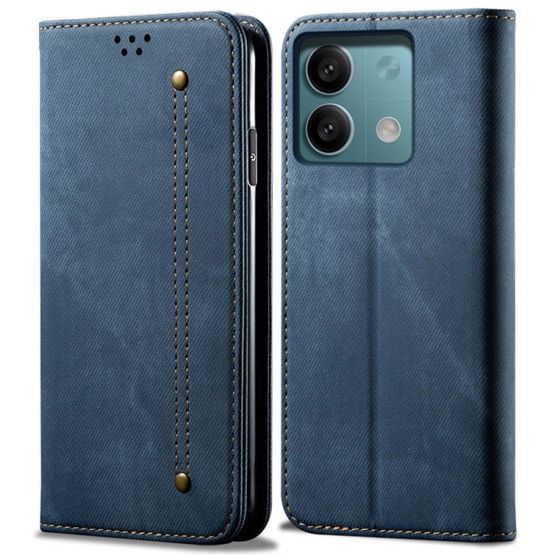 Folio-fodral Xiaomi Redmi Note 13 Pro 5g Jeanstyg