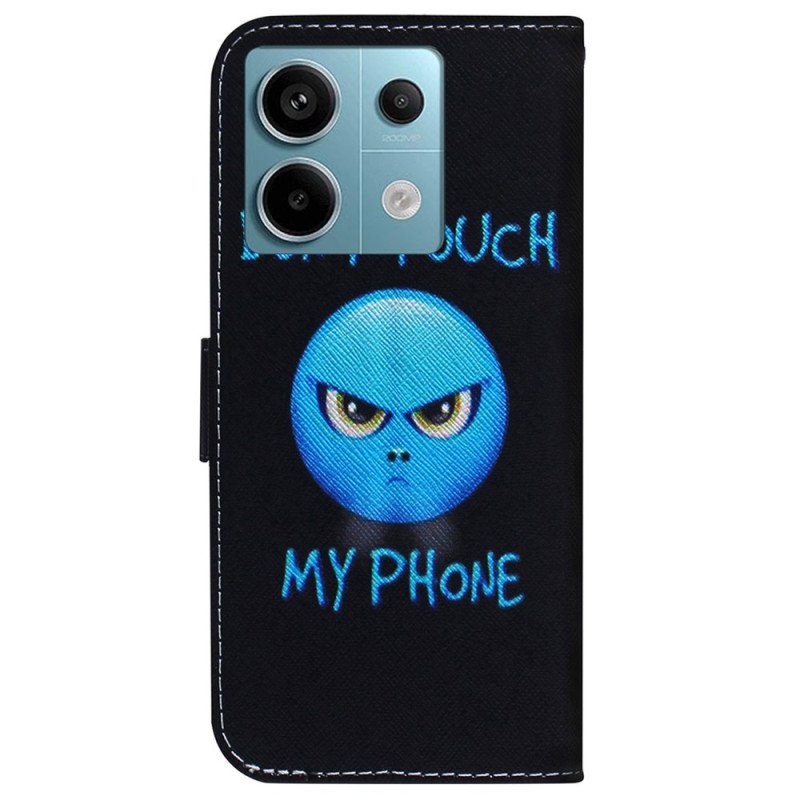 Läderfodral Xiaomi Redmi Note 13 Pro 5g Telefonfodral Telefon Emoji