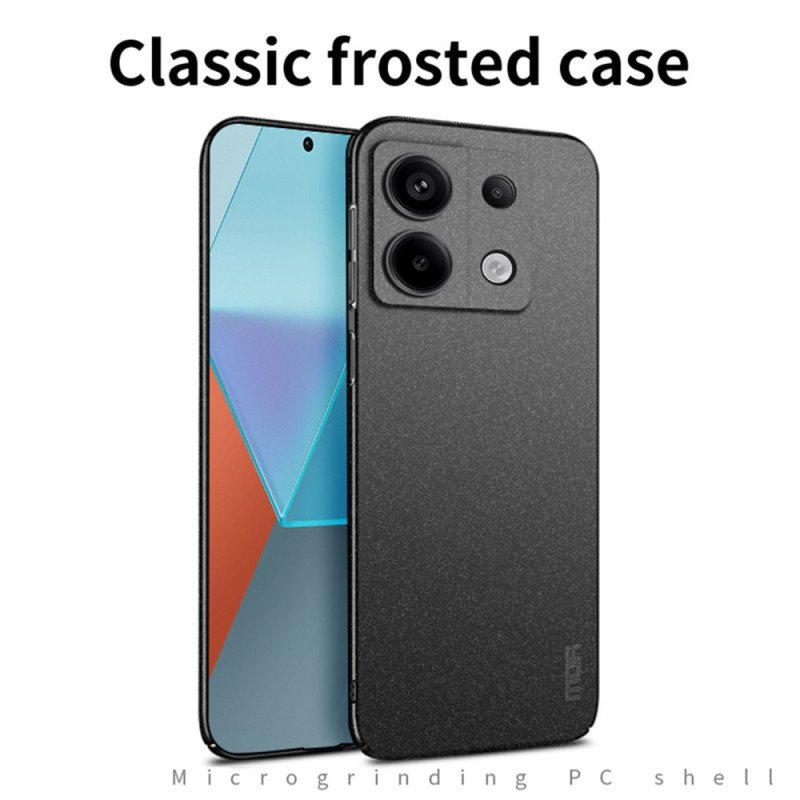 Läderskal Fodral Xiaomi Redmi Note 13 Pro 5g Shield Matte Mofi-serien