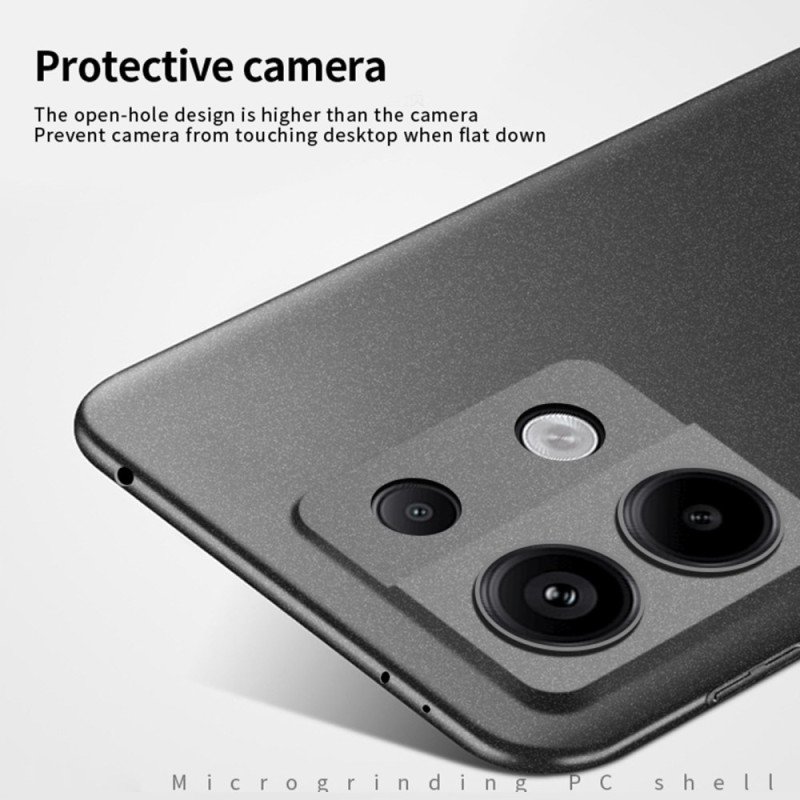 Läderskal Fodral Xiaomi Redmi Note 13 Pro 5g Shield Matte Mofi-serien