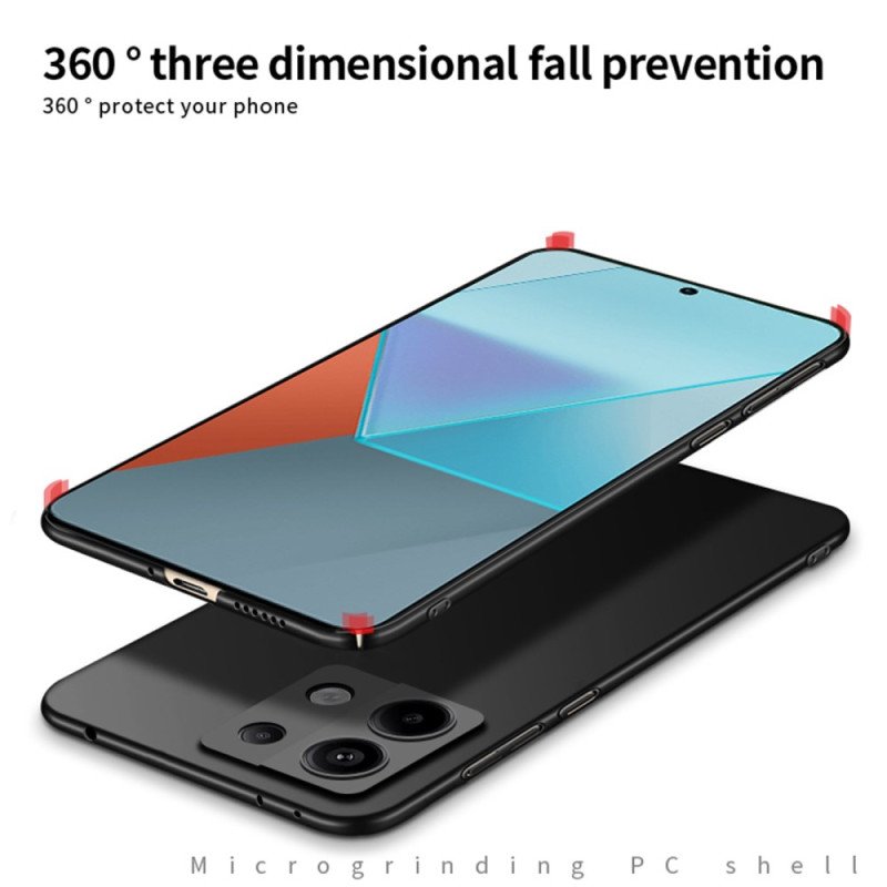 Läderskal Fodral Xiaomi Redmi Note 13 Pro 5g Shield Matte Mofi-serien