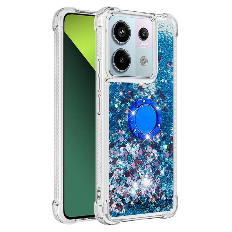 Skal För Xiaomi Redmi Note 13 Pro 5g Glitter Ring-holder