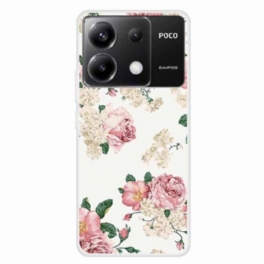 Skal Xiaomi Redmi Note 13 Pro 5g Telefonfodral Frihetsblommor