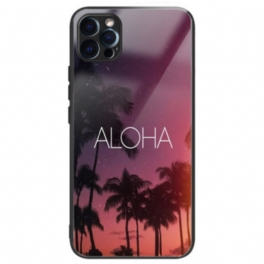 Skal iPhone 14 Pro Aloha Härdat Glas