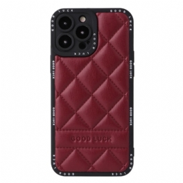 Skal iPhone 14 Pro Lycka Till Quilted