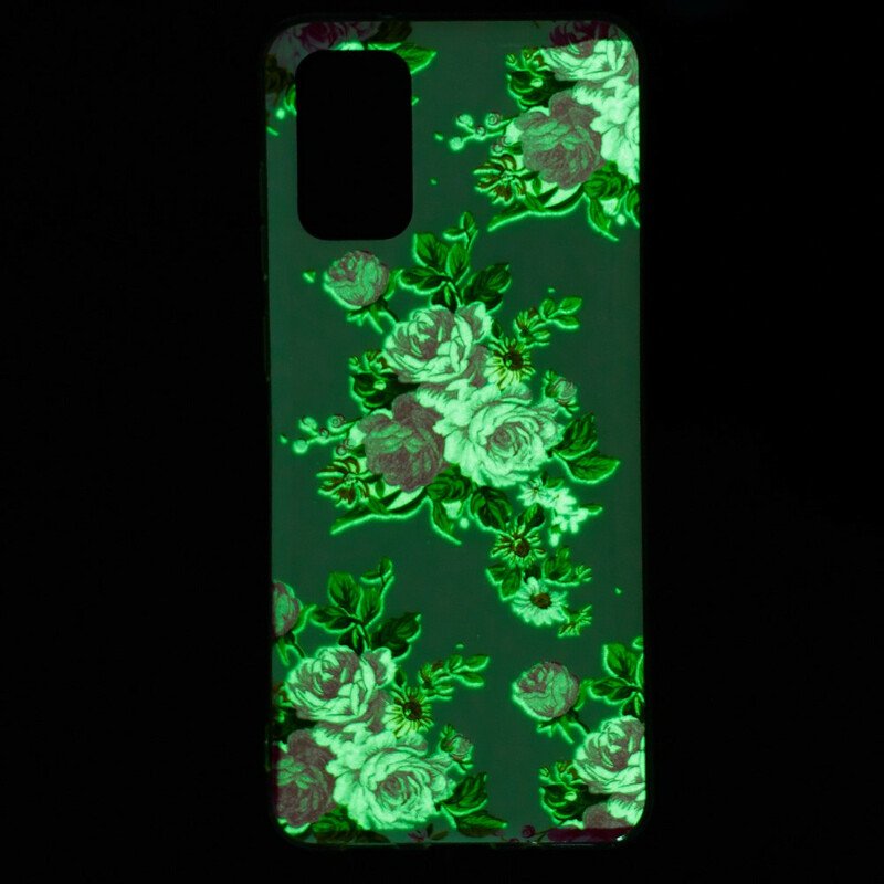 Skal Samsung Galaxy S20 Plus / S20 Plus 5G Fluorescerande Blommor