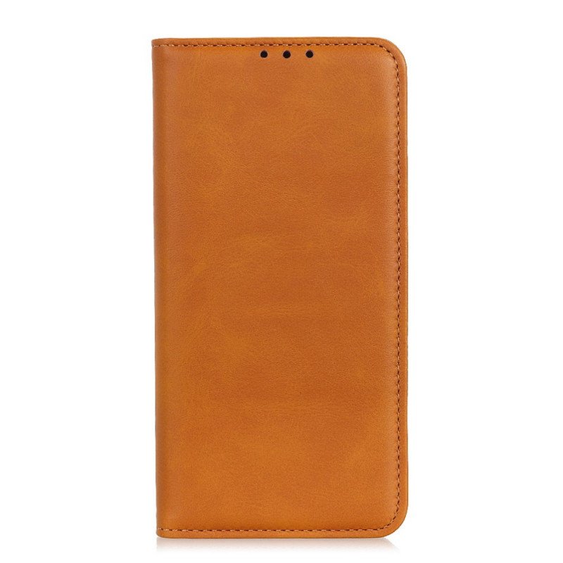 Folio-fodral Oppo A74 4G Läderfodral Elegance Split Läder