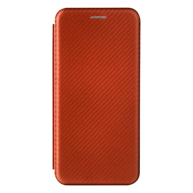 Folio-fodral Oppo A74 4G Läderfodral Kolfiber