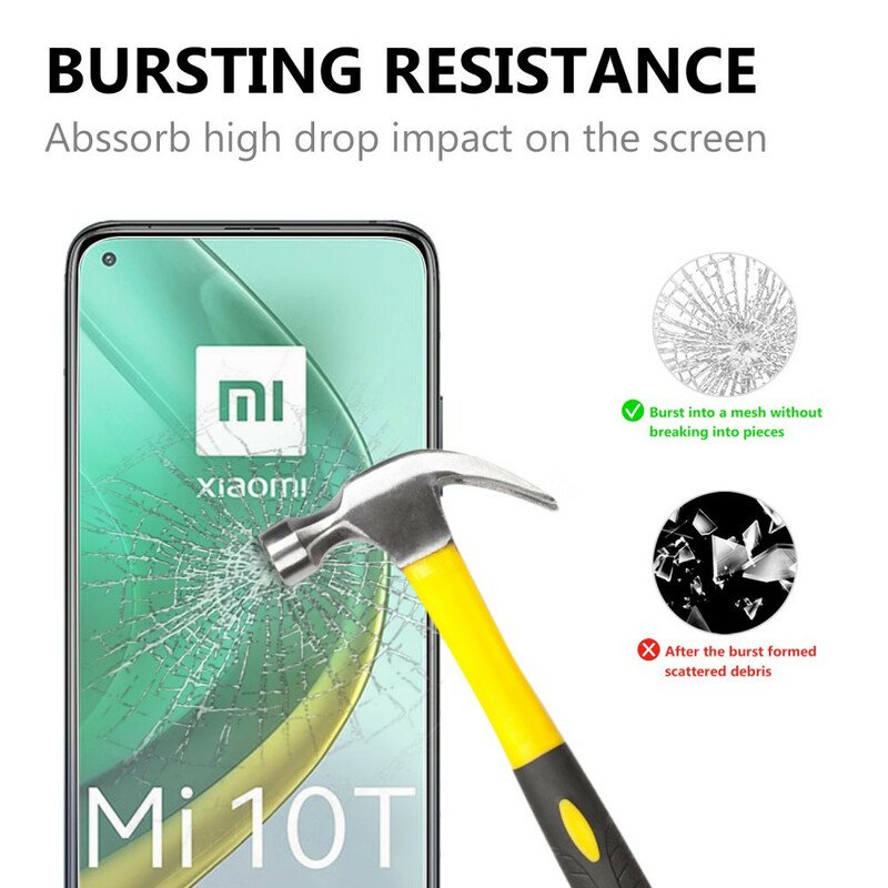 Arc Edge Tempered Glass Protection För Xiaomi Mi 10T / 10T Pro-Skärm